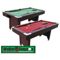 Walker & Simpson Sovereign 6ft Pool Table with Ball Return Review