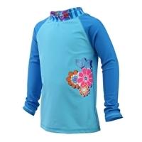 Zoggs Tots Girls Regatta Long Sleeve Sun Protection Top UPF 50 Review
