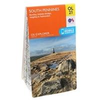 Ordnance Survey Explorer South Pennines Map Review
